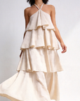 02. . 1 Robe Midi Volants