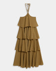 02. . 8 Robe Midi Volants