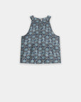 blouse fleurie evasee en viscose image 2