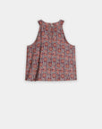 blouse fleurie evasee en viscose image 4