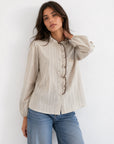 chemise texturée pour femme vue 01