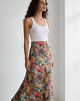 02. 02 jupe midi a fleurs effet jacquard image 3