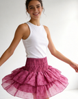 02. 02 jupe a volants florale taille haute smockee image 2