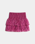 02. 02 jupe a volants florale taille haute smockee image 3