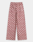 pantalon raye et fleuri dos elastique image 4