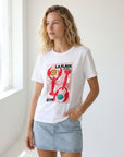 02. Top coton imprimé homards col rond