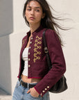 veste en polyester pour femme vue 02