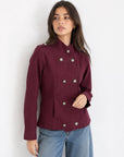 veste en coton pour femme vue 02