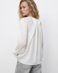 Blouse satin élégante style chic