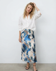 Jupe Midi Imprimée tie and dye