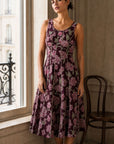 KDAPDT.02 robe midi evasee en coton fleuri kivesrc15476417200503s09m69578231349623skusapv00a004688 09