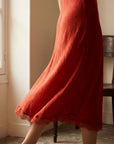 KDAPDT.02 robe nuisette midi en matiere texturee kivesrc15476417102199s06m69577001861495skusapv00a004667 07