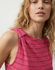 Robe moulante fuchsia
