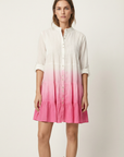 Robe tie-dye en coton femme – Manches longues