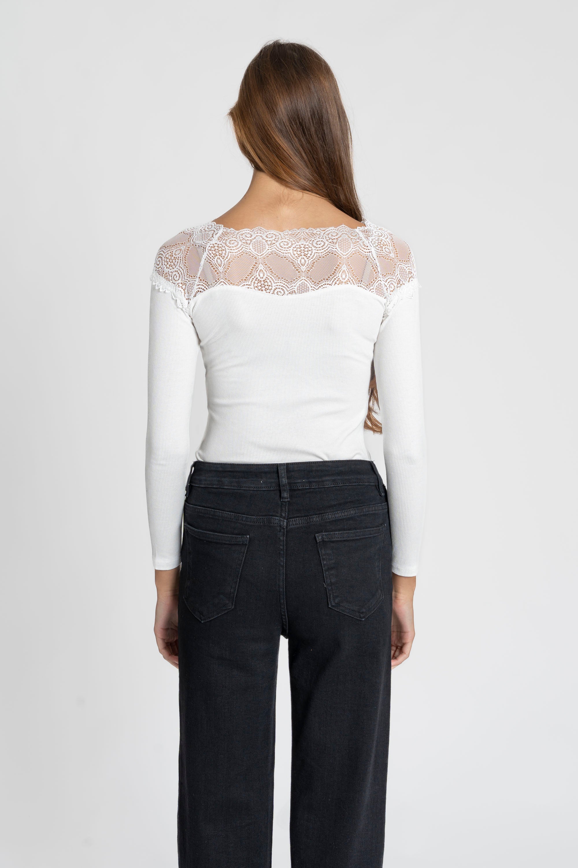 Haut Femme Noir Transparent Dentelle Next Taille 12 - Très Bon état - Sans Manches