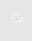Fleur de coiffure œillet blanc
