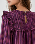 blouse rayures pour femme vue 11
