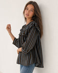 blouse rayures pour femme vue 03