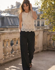 KDAPDT.02 blouse crochet beige sans manches kivesrc15477418066295s02m69588510114167skusapv00a004736 02