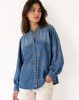 blouse en laine pour femme vue 02