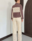 chemise bicolore crochet et boucle image 4