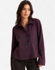 chemise coton rayures mélange vue 02