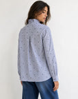 chemise rayée à cœurs dos