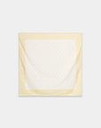 foulard carre en coton a pois pastel image 1
