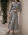 jupe texturé VICHY pour femme vue 07