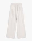 pantalon large en viscose a ceinture cloutee image 2