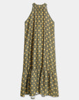 robe halter midi a pois volantee image 9