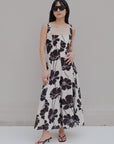 robe midi estampado image 2