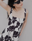 robe midi estampado image 4