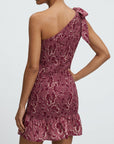 robe une epaule mini fleurie smockee image 8