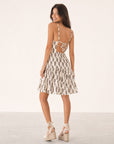 robe patineuse imprimée