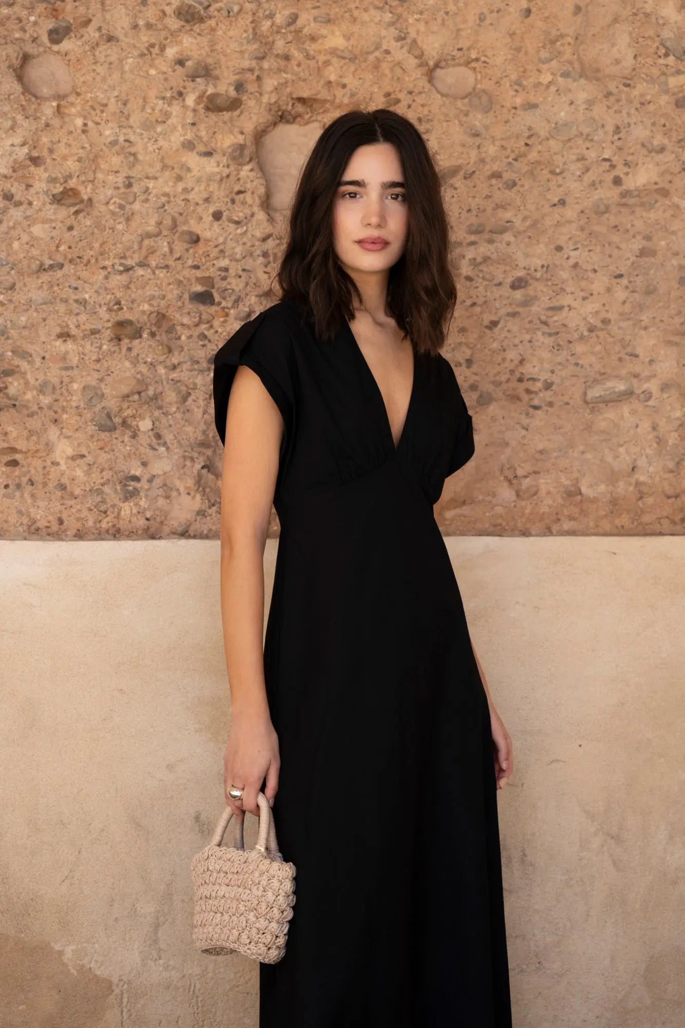 Robe en popeline Sapiato