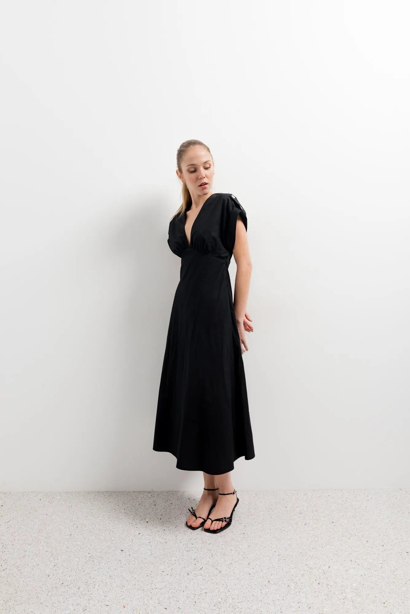 Robe en popeline Sapiato
