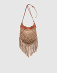 sac en macrame a longues franges image 3
