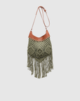 sac en macrame a longues franges image 6