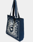 sac cabas en toile imprime soleil grand format image 2