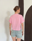 top13848 chemisier rose decontracte mignon avec motif papillon image 5
