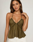 dos nu top vert olive
