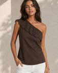 top une epaule a volant broderie anglaise image 1