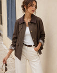 veste en coton pour femme vue 01