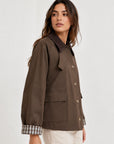 veste en coton pour femme vue 03