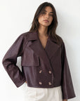 veste en poliretano pour femme vue 13
