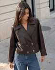 veste en poliretano pour femme vue 01