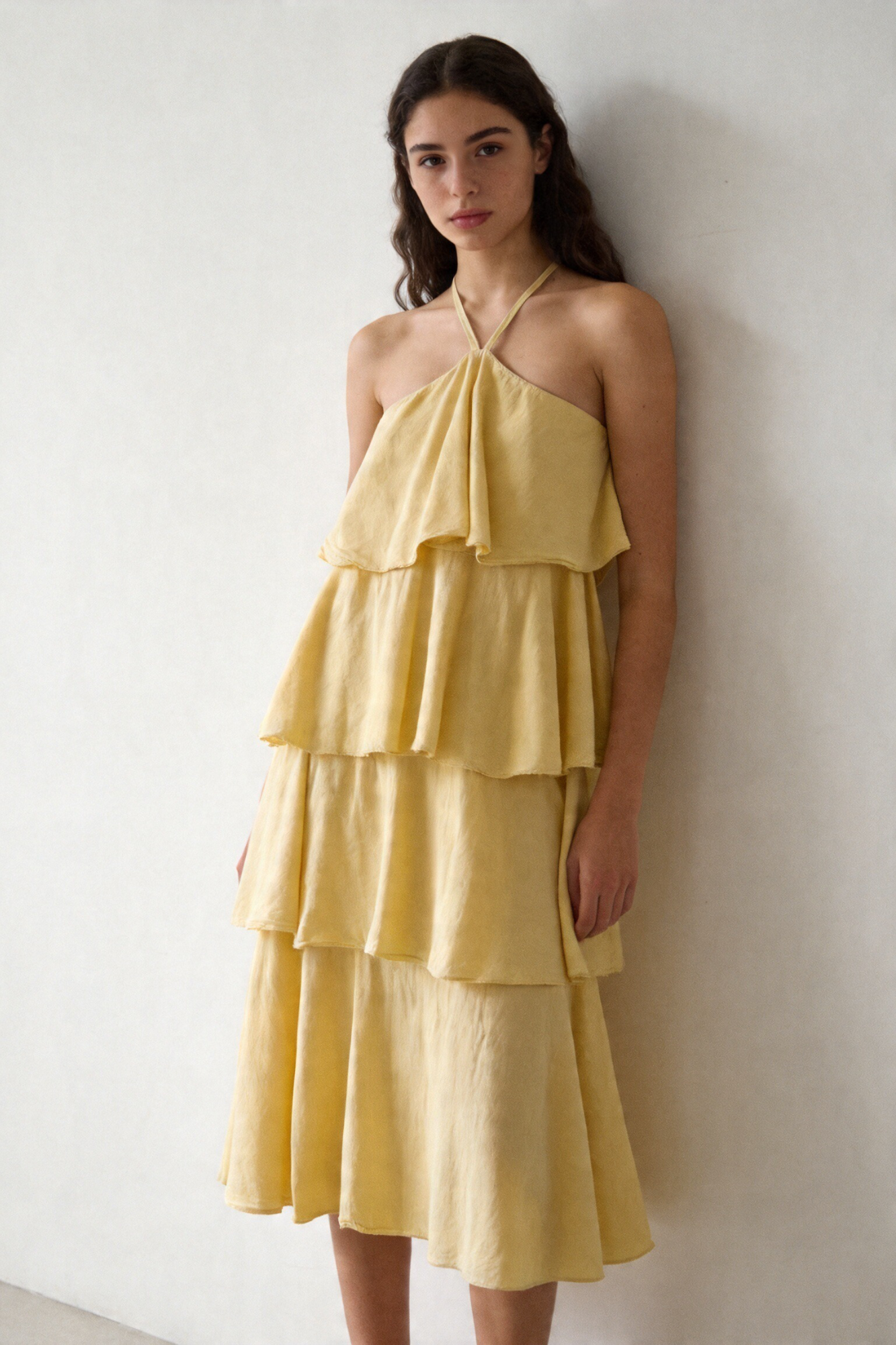 02. . 10 Robe Midi Volants