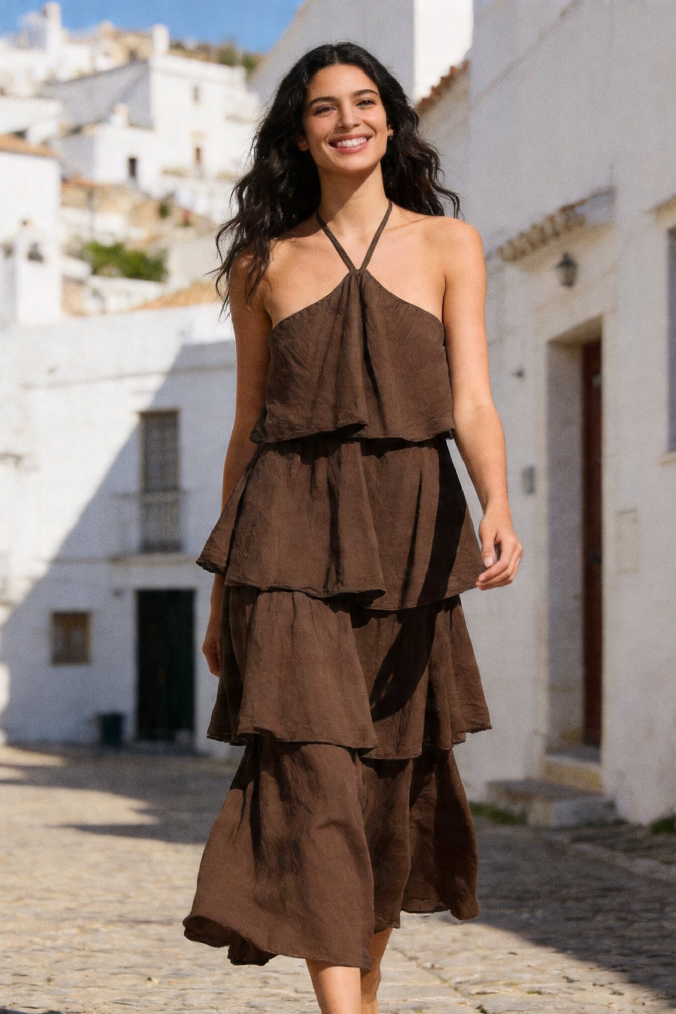 02. . 5 Robe Midi Volants