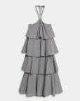 02. . 7 Robe Midi Volants